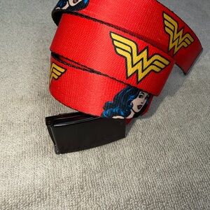 Buckle-Down Red Wonder Woman Belt